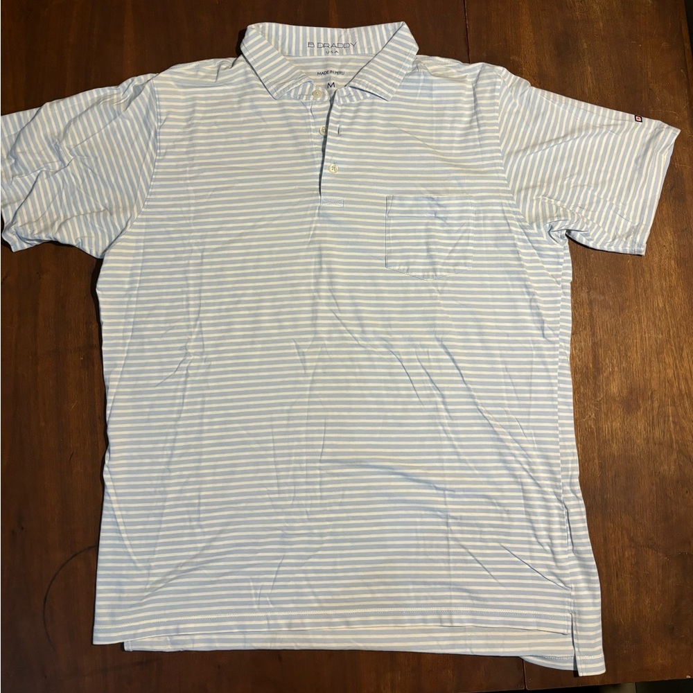 Men’s medium b. draddy nautical polo shirt